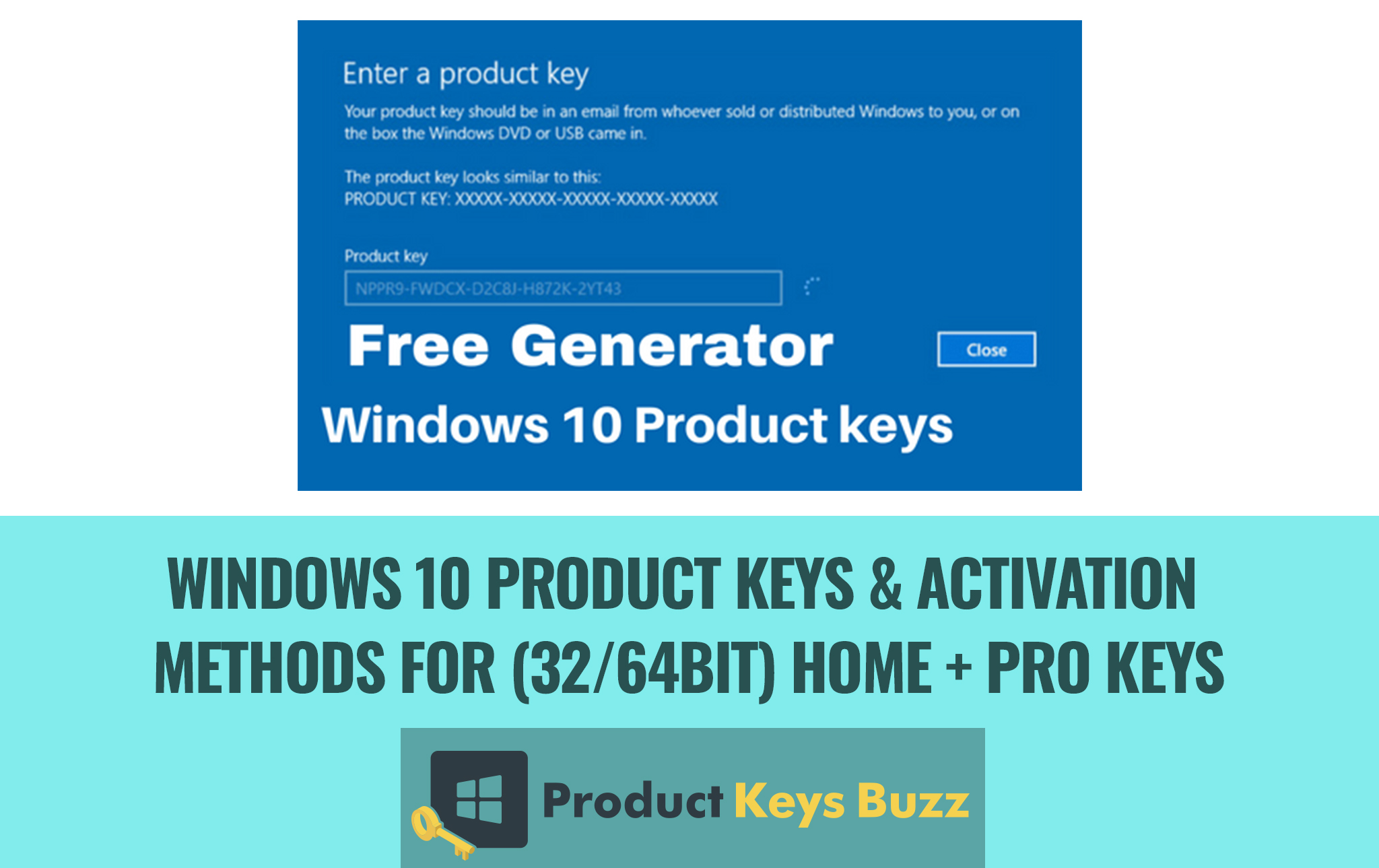 Windows 10 Pro Key Generator Free Download